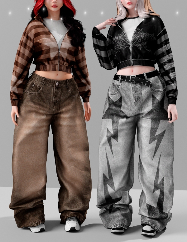 Alpha Night Mini set by babyetears - The Sims 4 Custom Content