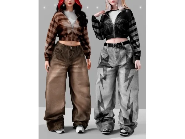 Alpha Night Mini set - The Sims 4 Custom Content