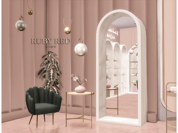 Mix Shell Chair Set by RubyRed1023 - The Sims 4 Custom Content