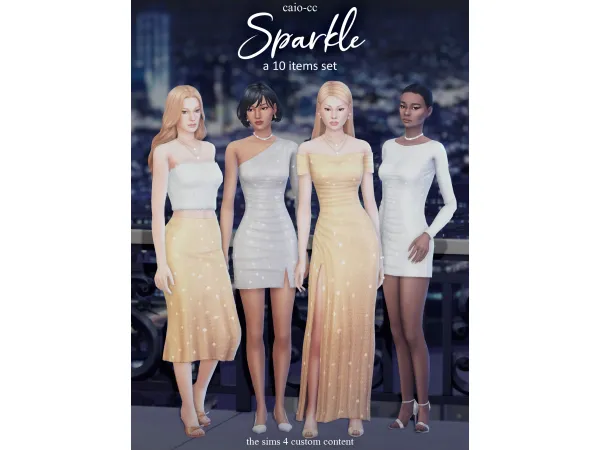Maxis Match Sparkle A 10 items set by Caio - The Sims 4 Custom Content