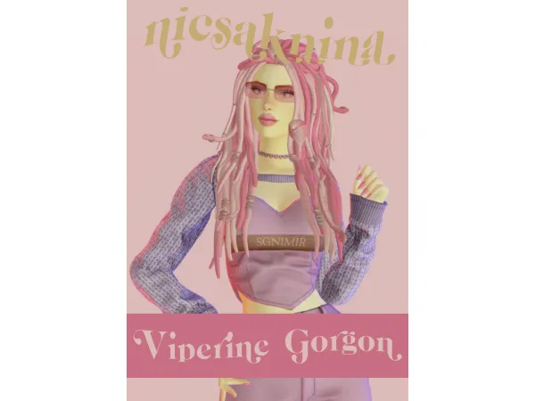 Maxis Match Viperine Gorgon (MH) Downloadable sim PART 1 - The Sims 4 Custom Content