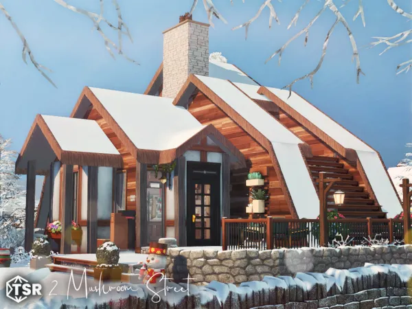 Maxis Match 2 Mushroom Street l noCC by simZmora - The Sims 4 Custom Content