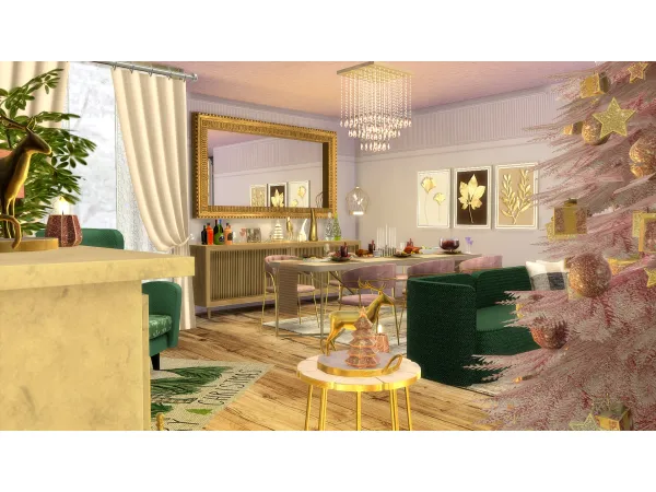 Alpha CHRISTMAS SPARKLE by SyLoeSy - The Sims 4 Custom Content