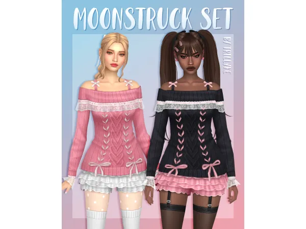 Maxis Match Moonstruck Set by trillyke - The Sims 4 Custom Content