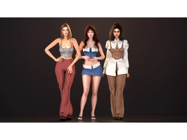 Alpha PAIGE COLLECTION by astya96 - The Sims 4 Custom Content