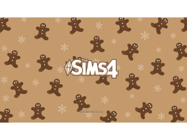 Mix SERENA Holiday Cookies opening screen OVERRIDE - The Sims 4 Custom Content