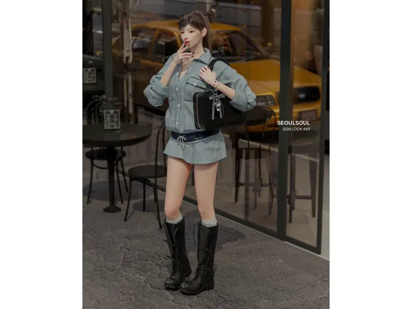 Alpha [Ingame ver] 2024 69 by SEOULSOUL - The Sims 4 Custom Content