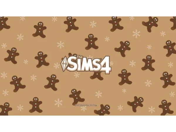 Mix SERENA Holiday Cookies opening screen OVERRIDE by Serena2001 - The Sims 4 Custom Content
