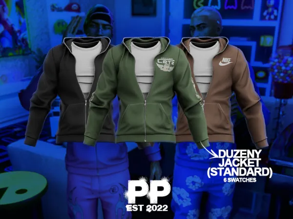 Alpha POPPIN Duzeny Tee Standard Version - The Sims 4 Custom Content