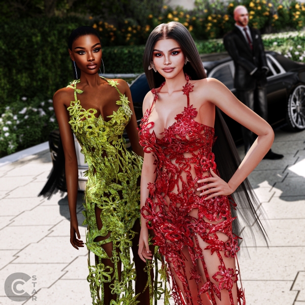 Alpha Selena Gomez's Gown From VMA 2023 by cool_content_star - The Sims 4 custom content