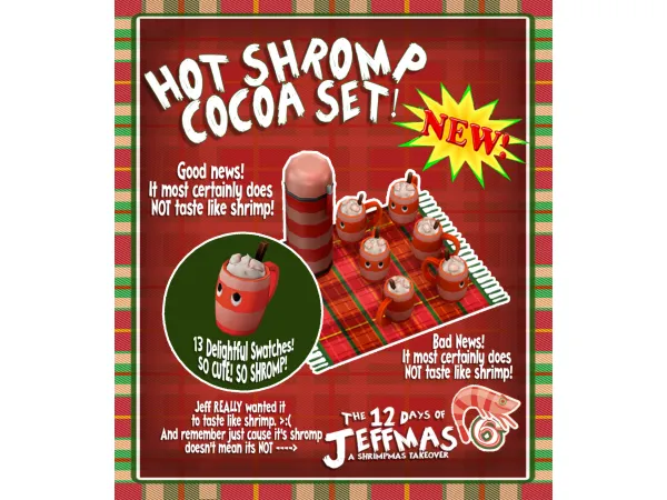 Maxis Match Hot Shromp by jeffsshrimpmas - The Sims 4 Custom Content