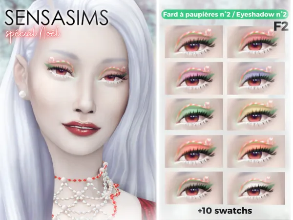 Maxis Match spécial Noël Christmas special F2 by SensaSims - The Sims 4 Custom Content
