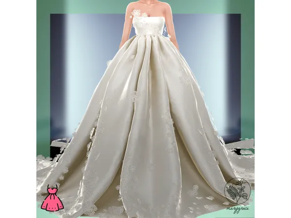 WEDDING GOWN #66 By marygrace