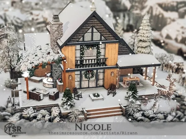 Alpha Nicole - The Sims 4 Custom Content