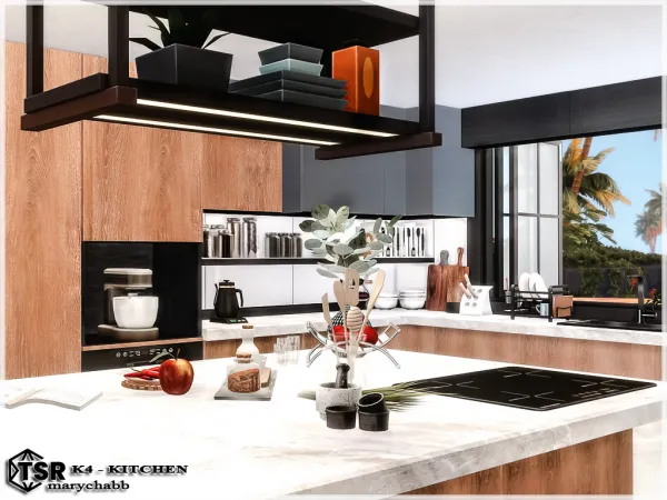 Mix K4 Kitchen - The Sims 4 Custom Content