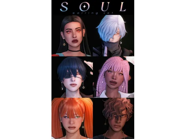 Maxis Match S O U L S E T by simmandy - The Sims 4 Custom Content