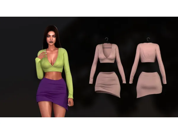 Alpha MORANA SET by astya96 - The Sims 4 Custom Content