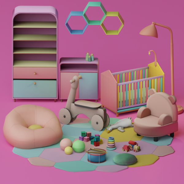 Mix Happy Hues Corner Set by simsfinds - The Sims 4 Custom Content