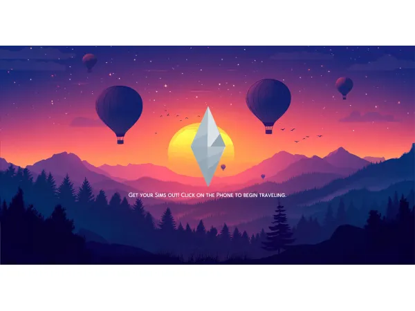 Mix Loading Screen 100 by simphany - The Sims 4 Custom Content