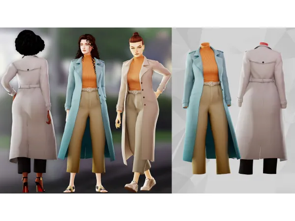 Mix Street Girl Outfit - The Sims 4 Custom Content
