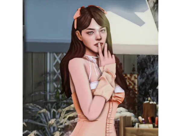 Maxis Match Liannet by ghostlias - The Sims 4 Custom Content