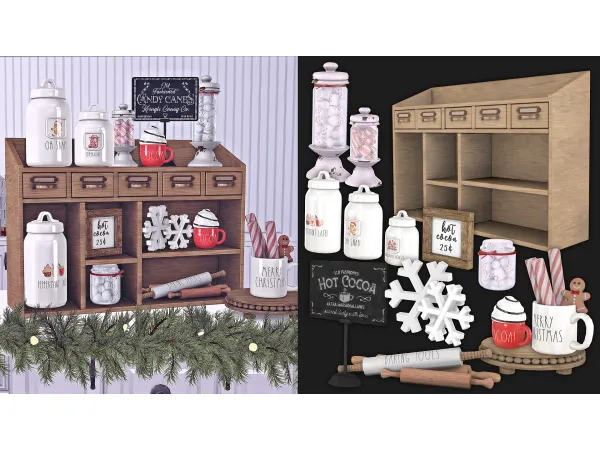 Alpha WINTERMINT STASH by rwenKaboom - The Sims 4 Custom Content