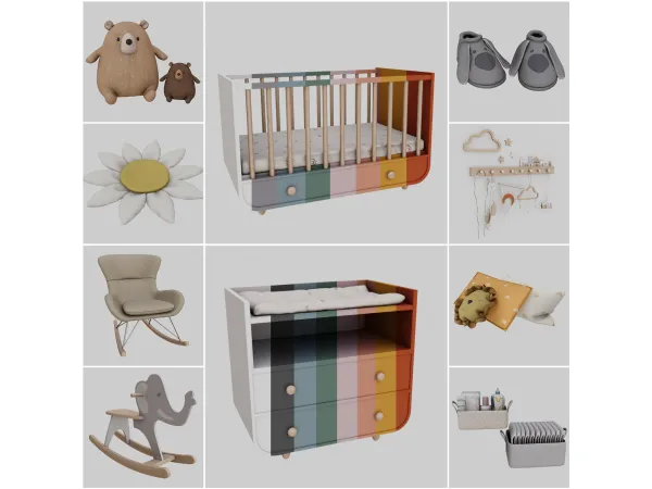 Alpha KIRAZ NURSERY by ts4novvvas - The Sims 4 Custom Content