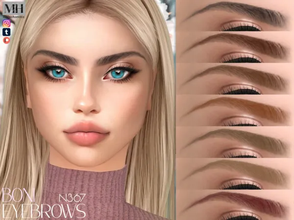Boni Eyebrows N367 by MagicHand