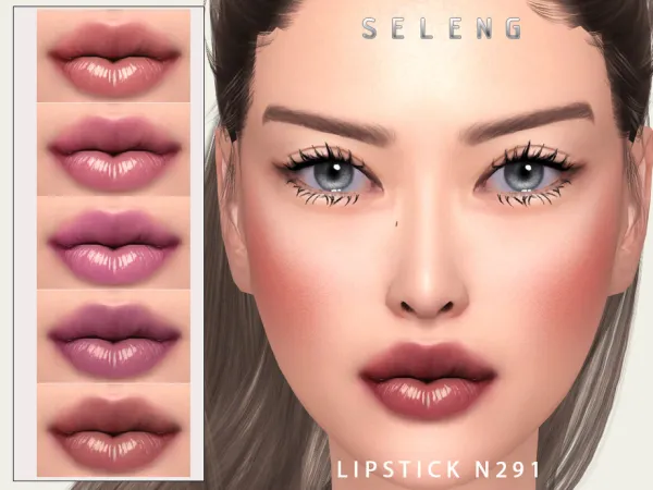 Mix Lipstick N291 by Seleng - The Sims 4 Custom Content