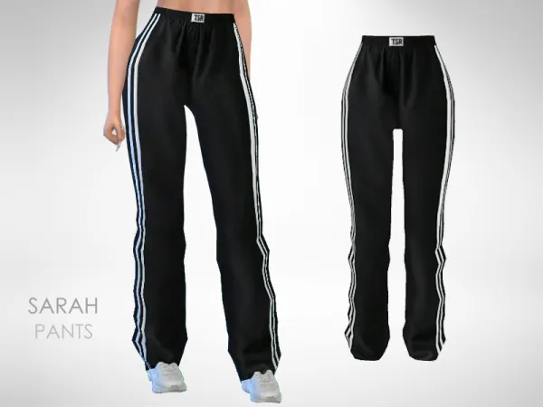 Mix Sarah Pants by Puresim - The Sims 4 Custom Content