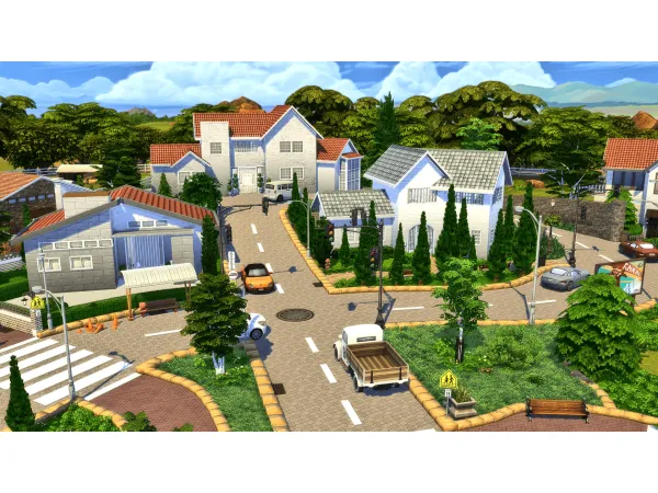 Maxis Match Wuhona Street No - The Sims 4 Custom Content