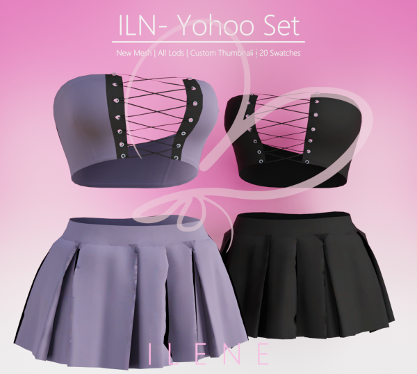 Maxis Match ILN Yohoo Set by ilenes4 - The Sims 4 Custom Content