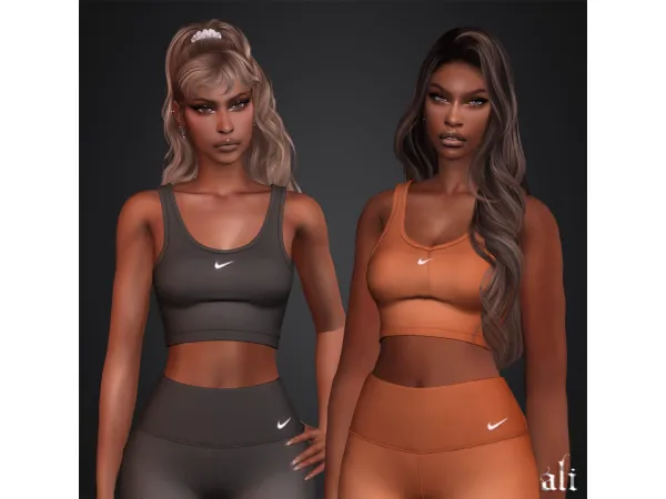 Mix NIKE set JAN2025 by ali - The Sims 4 Custom Content