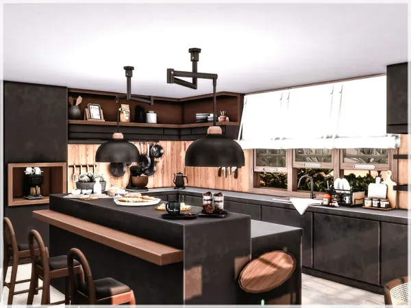 Mix K6 Kitchen - The Sims 4 Custom Content