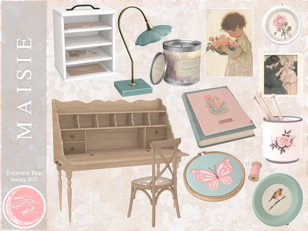 Alpha SolunaRae Maisie Set - The Sims 4 Custom Content