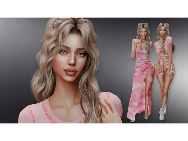 Alpha CHELSEY by Jolea - The Sims 4 Custom Content