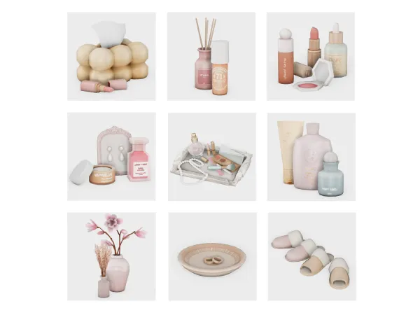 Maxis Match vanity must haves sims 4 finds by boujeesimss - The Sims 4 Custom Content