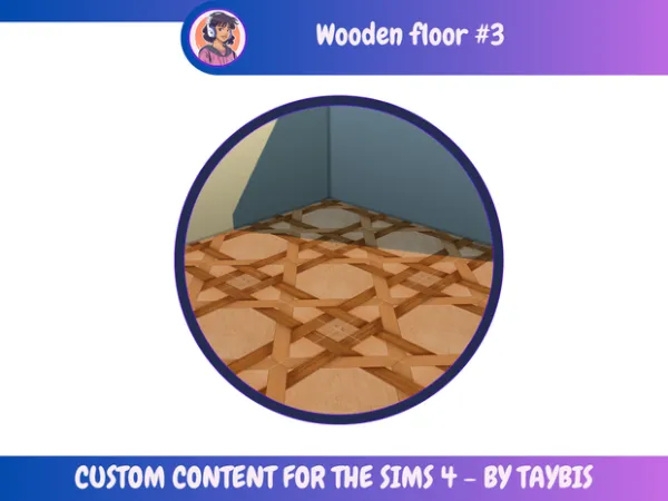 Mix Wooden floor 3 by Taybis - The Sims 4 Custom Content