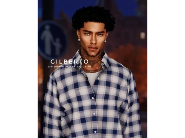 Alpha Gilberto (Sim Download) - The Sims 4 Custom Content