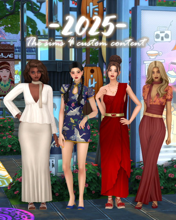 Maxis Match 2025 (10 items) by simsfinds - The Sims 4 Custom Content