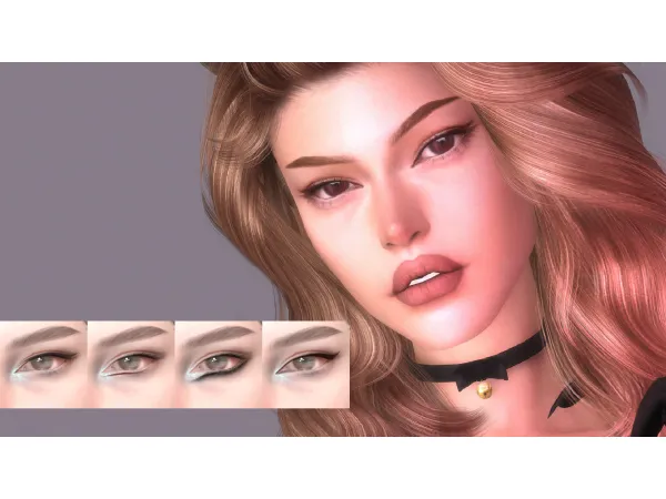 Mix Cat eyeliners by Obscurus - The Sims 4 Custom Content