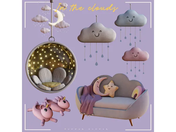 Alpha pack In the clouds (early access 120421) - The Sims 4 Custom Content