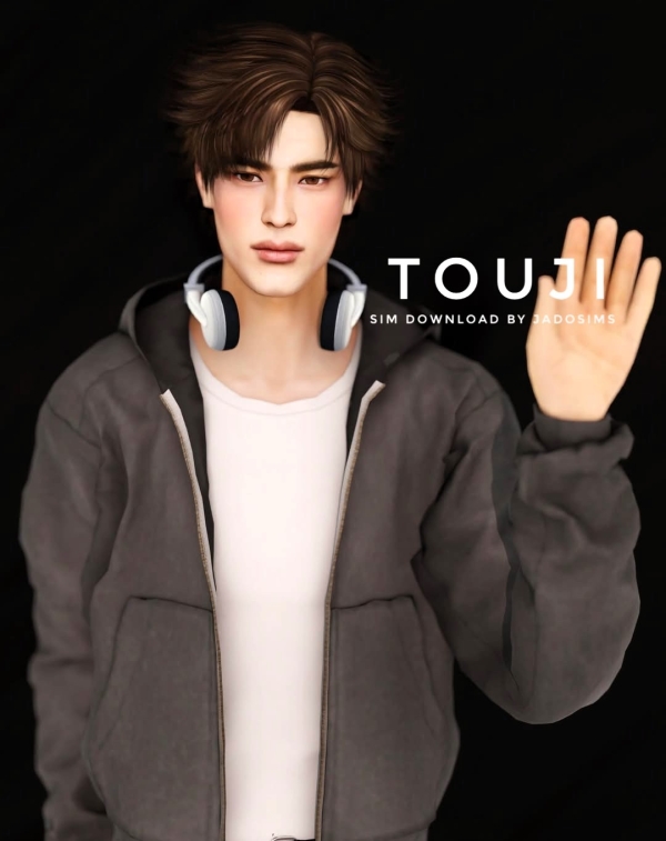 Alpha Touji (Sim Download) by shopwithflynnn - The Sims 4 Custom Content