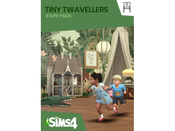 Maxis Match TINY TWAVELLERS LINK by harrie - The Sims 4 Custom Content