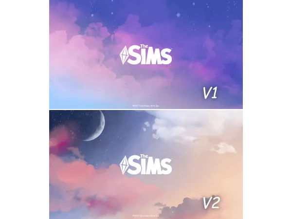 Mix Opening screen override set by parsifall - The Sims 4 Custom Content