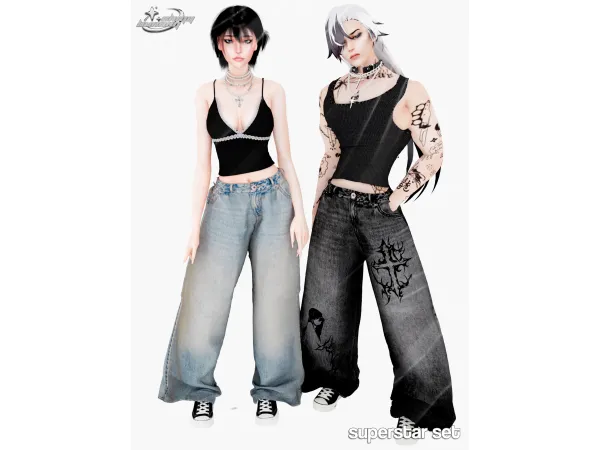 Alpha SUPERSTAR SET - The Sims 4 Custom Content