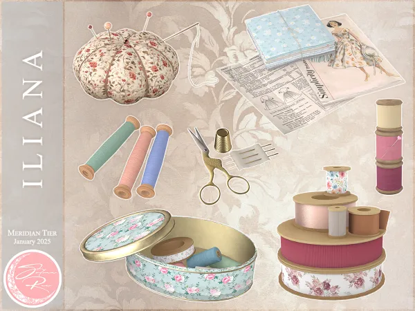 Alpha SolunaRae Iliana Set - The Sims 4 Custom Content