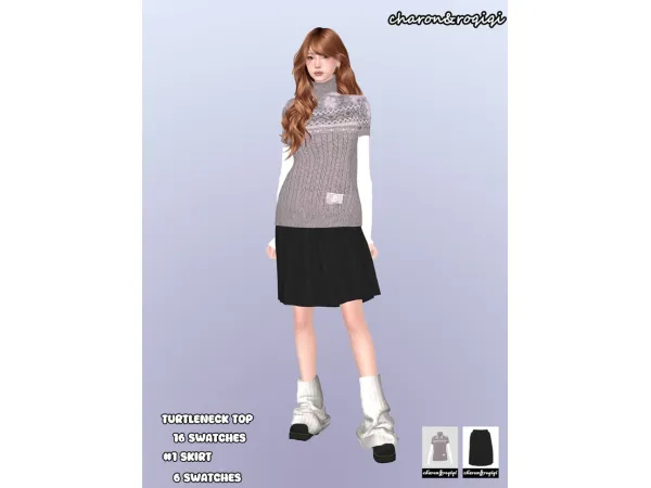 Alpha 25117 Suit by charon_roqiqi - The Sims 4 Custom Content