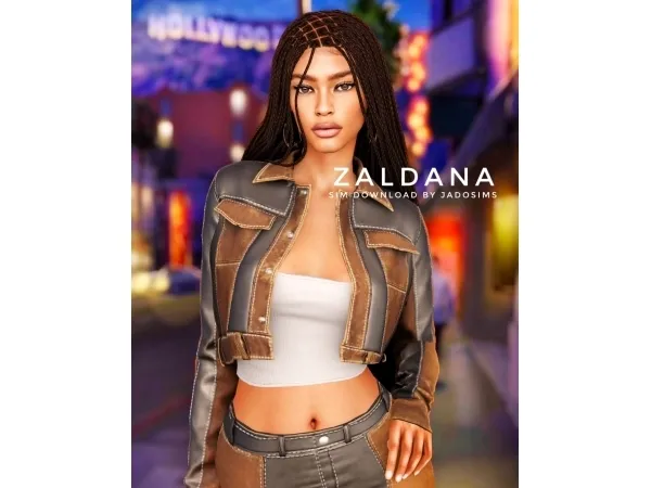 Alpha Zaldana (Sim Download) - The Sims 4 Custom Content