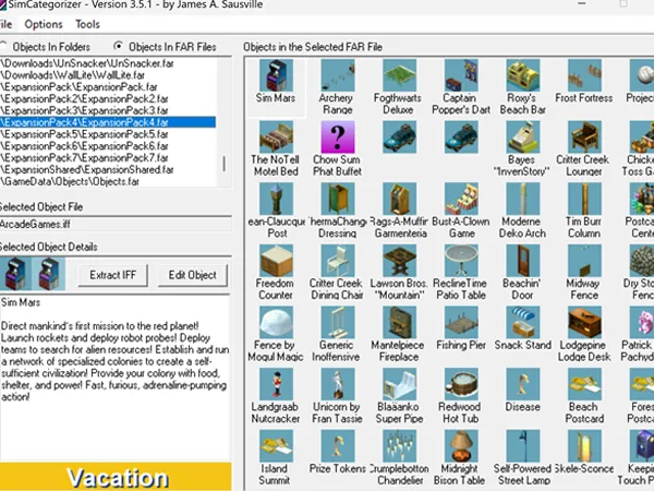 Mix Sim Categorizer - The Sims 1 Custom Content
